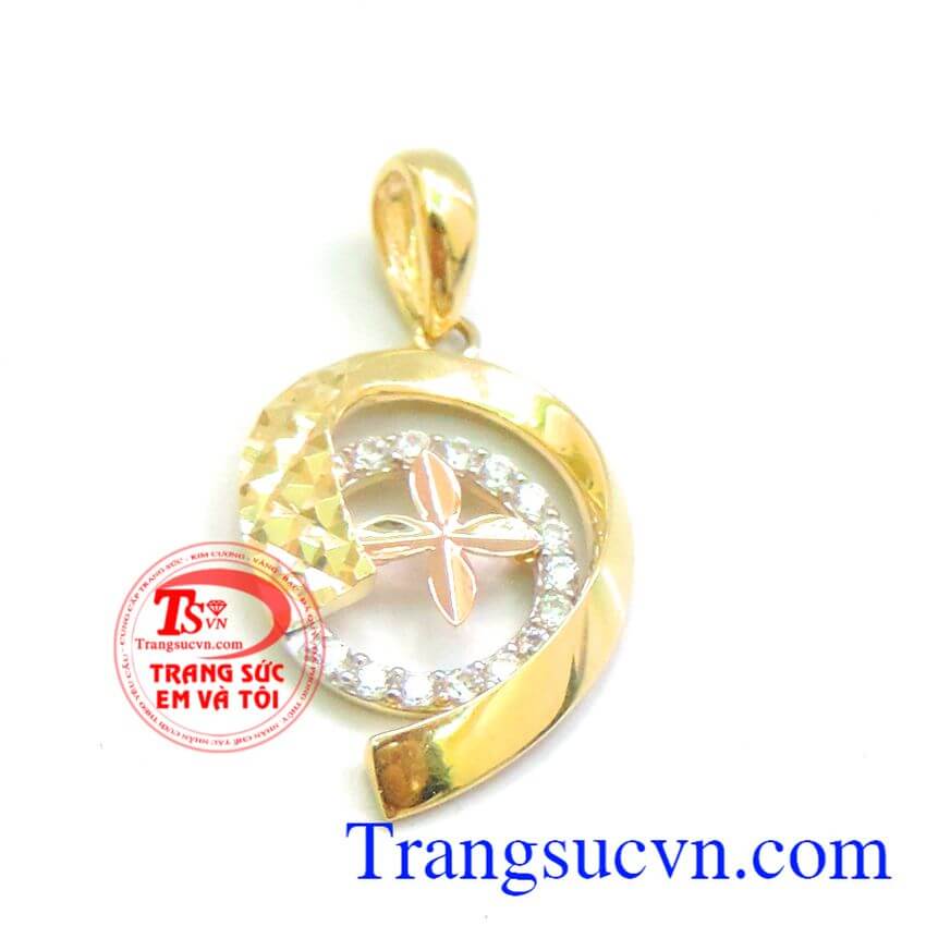 Mặt dây chuyền nữ Trăng Hoa, Mặt dây chuyền vàng