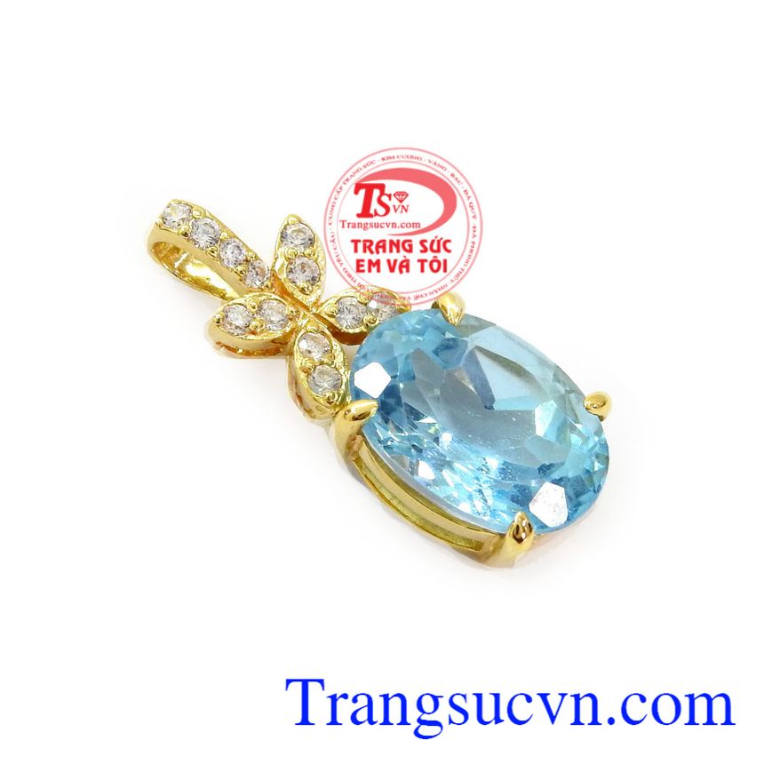 Mặt dây chuyền nữ uyên ương, Mặt dây chuyền Topaz
