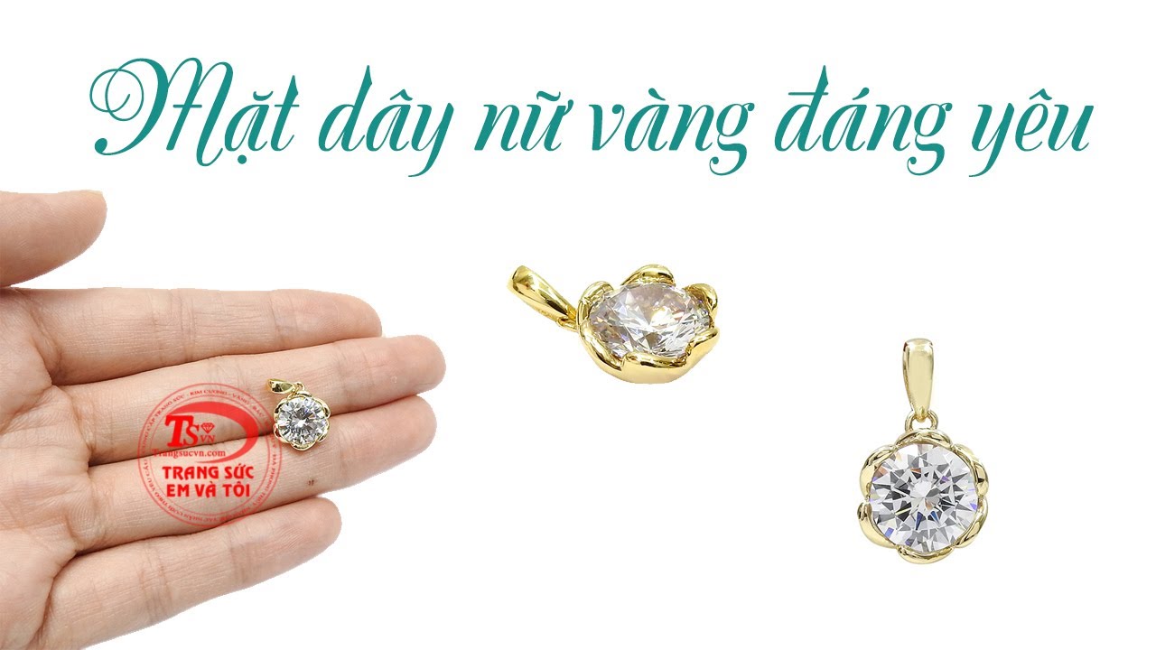 Mặt dây chuyền vàng