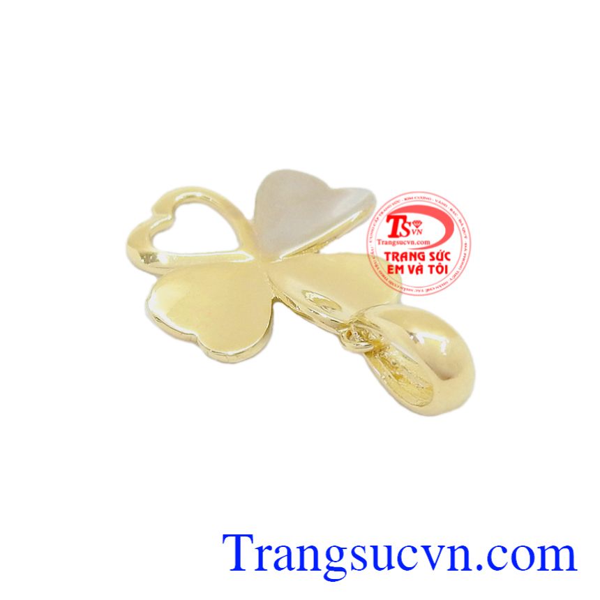 Mặt dây cỏ may mắn Korea, Mặt dây chuyền vàng