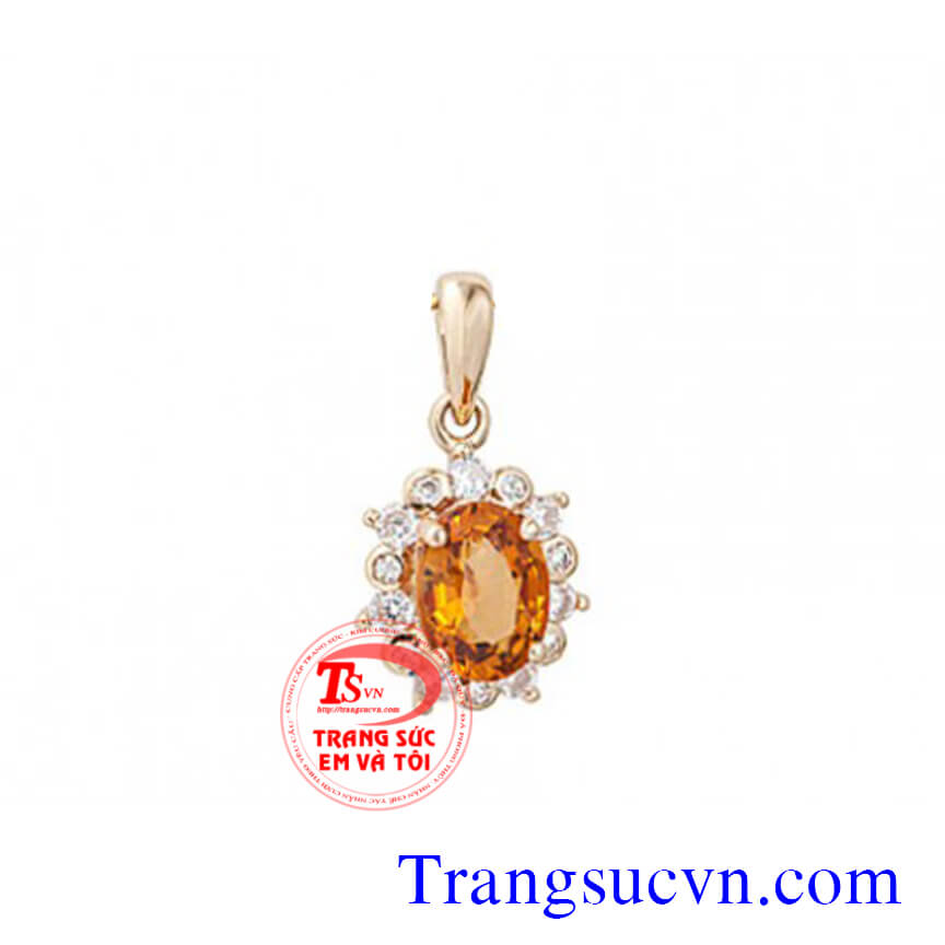 Mặt dây đá Saphir vàng tây, Mặt dây đá Sapphir Mặt dây đá Saphir vàng tây, Mặt dây đá Sapphir