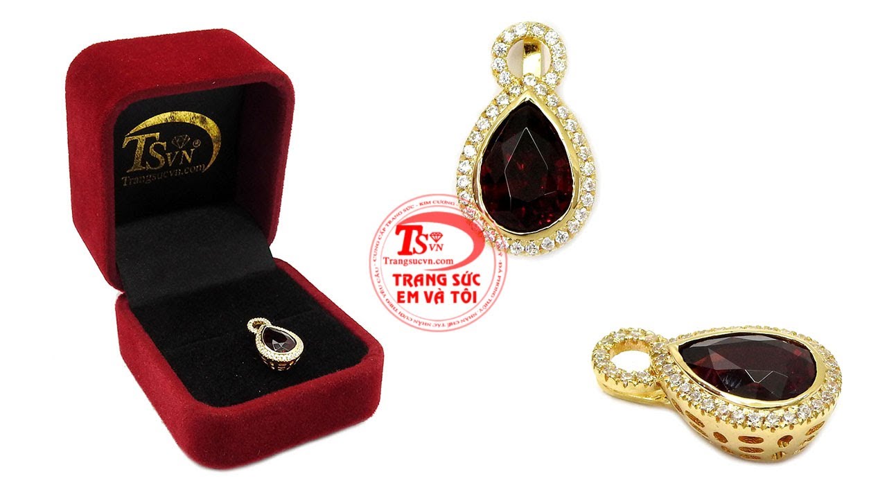 Mặt dây garnet, Mặt dây nữ