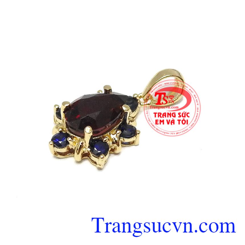 Mặt dây granat đẹp, Mặt dây chuyền đá quý