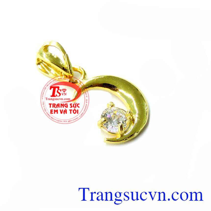 Mặt Dây Mặt Trăng Nhỏ Xinh, Mặt Dây Chuyền Vàng Mặt Dây Mặt Trăng Nhỏ Xinh, Mặt Dây Chuyền Vàng