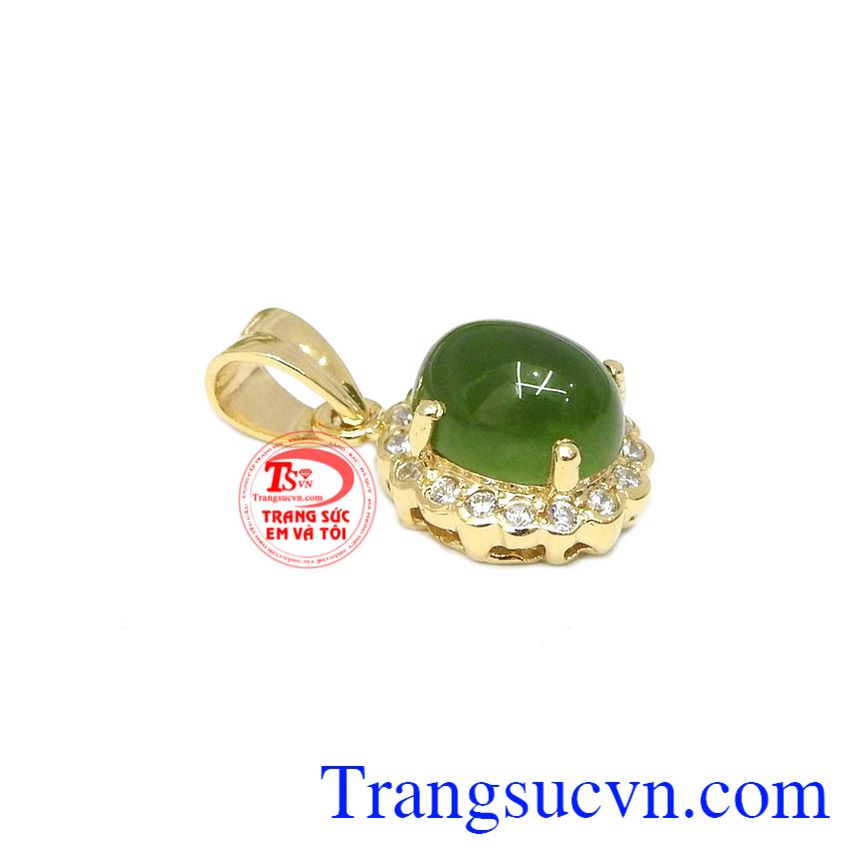 Mặt dây nepherite sang trọng, Mặt dây cẩm thạch Mặt dây nepherite sang trọng, Mặt dây cẩm thạch