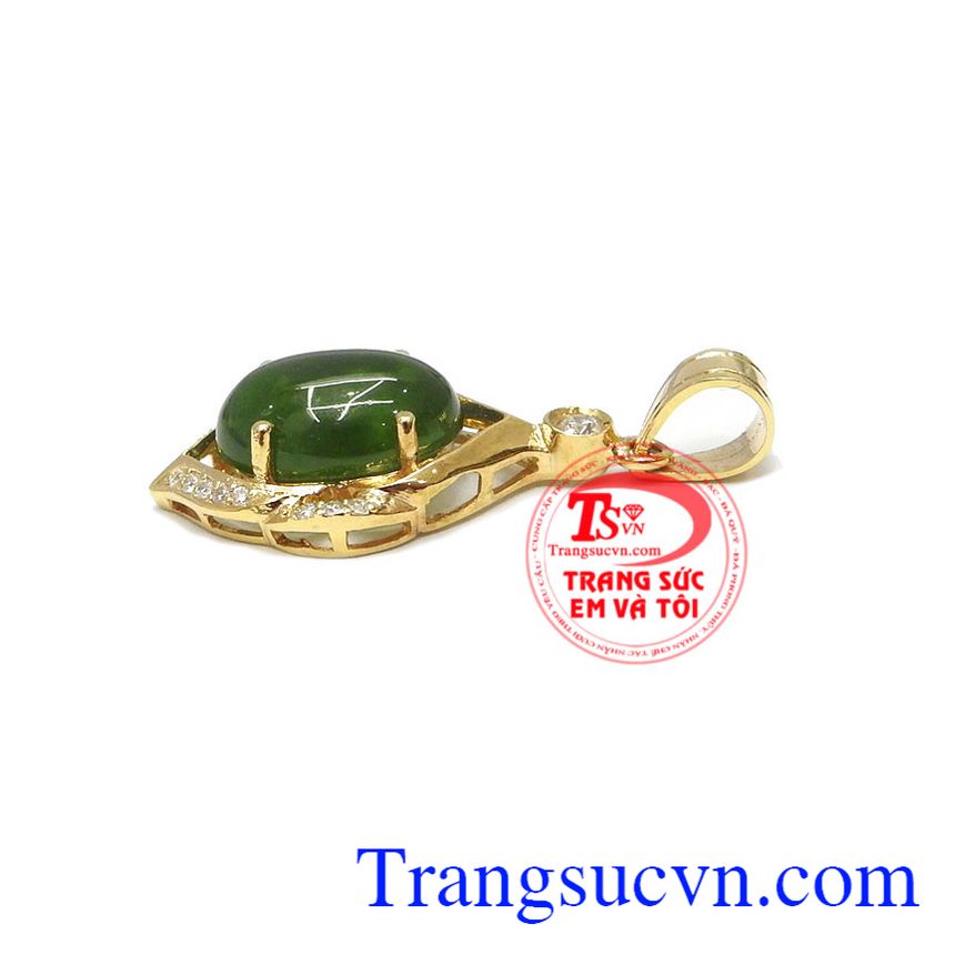 Mặt dây nephrite hoàng gia, Mặt dây chuyền vàng tây Mặt dây nephrite hoàng gia, Mặt dây chuyền vàng tây