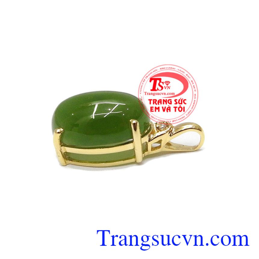 Mặt dây nephrite may mắn, Mặt dây ngọc cẩm thạch Mặt dây nephrite may mắn, Mặt dây ngọc cẩm thạch