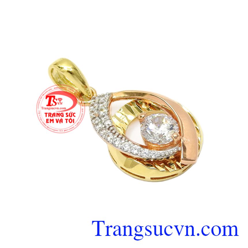 Mặt dây nữ thanh thoát, Mặt dây chuyền vàng Mặt dây nữ thanh thoát, Mặt dây chuyền vàng