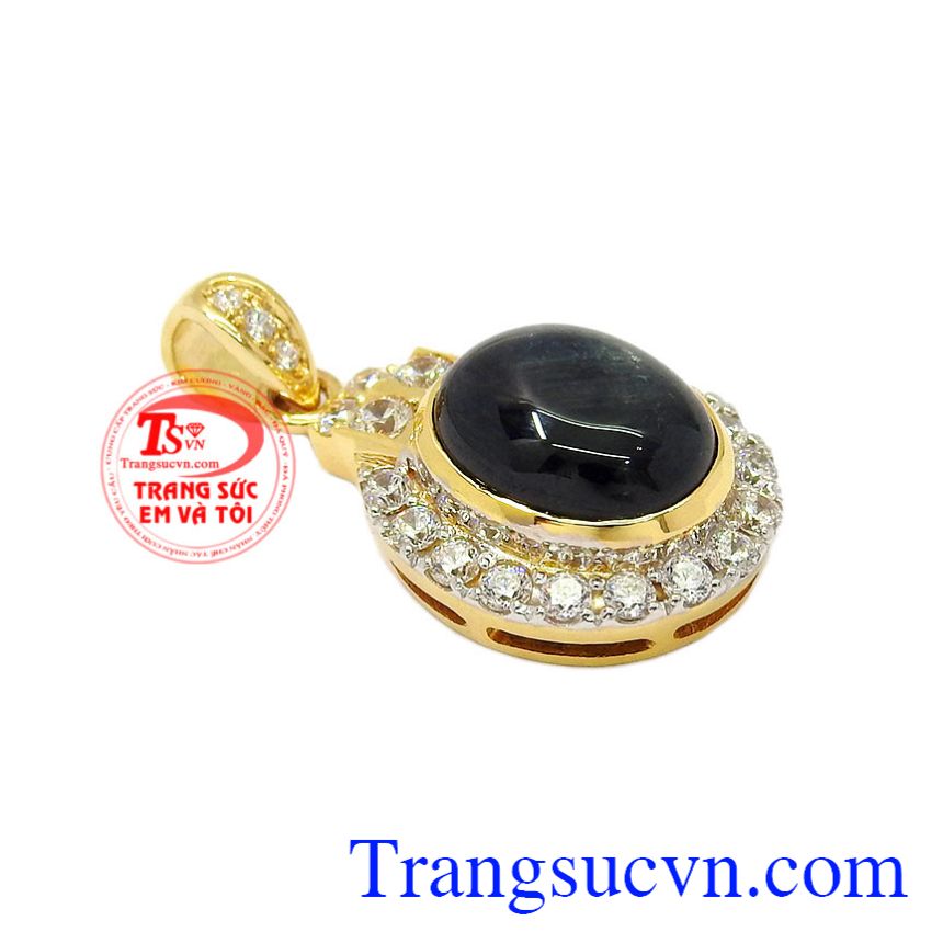 Mặt dây nữ vàng Sapphire, Mặt dây đá Sapphire Mặt dây nữ vàng Sapphire, Mặt dây đá Sapphire