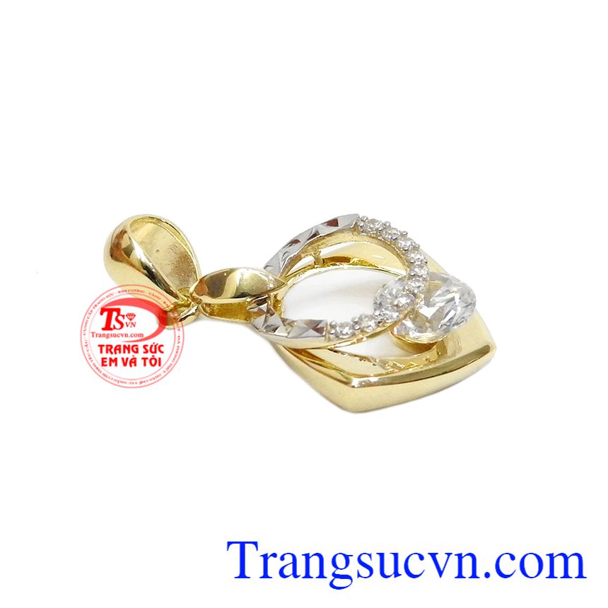 Mặt dây nữ xinh đẹp Hàn Quốc, Mặt dây chuyền vàng Mặt dây nữ xinh đẹp Hàn Quốc, Mặt dây chuyền vàng