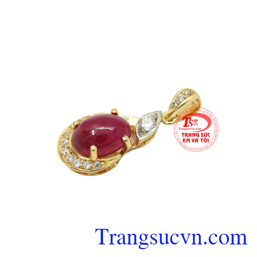 Mặt dây ruby dịu dàng, Mặt dây chuyền Ruby Mặt dây ruby dịu dàng, Mặt dây chuyền Ruby