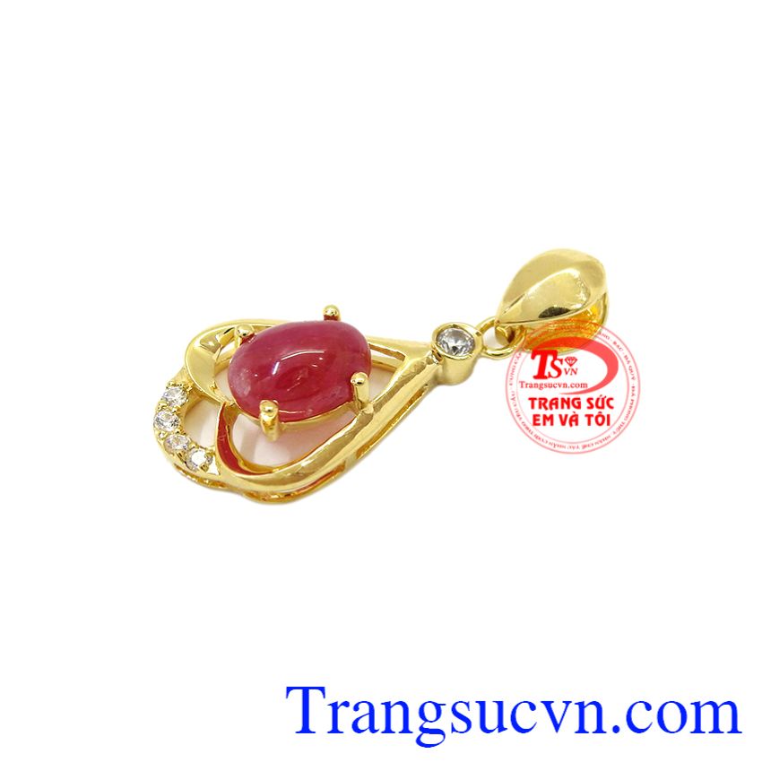 Mặt dây ruby sang trọng, Mặt dây chuyền Ruby Mặt dây ruby sang trọng, Mặt dây chuyền Ruby