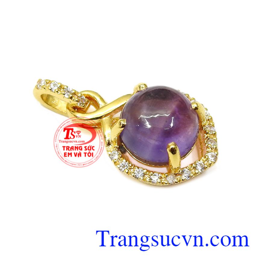 Mặt dây thạch anh tím tinh tế, Mặt dây thạch anh Mặt dây thạch anh tím tinh tế, Mặt dây thạch anh