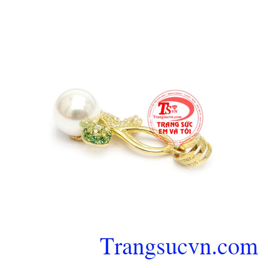 Mặt dây vàng ngọc trai, Mặt dây chuyền vàng, Mặt dây nữ