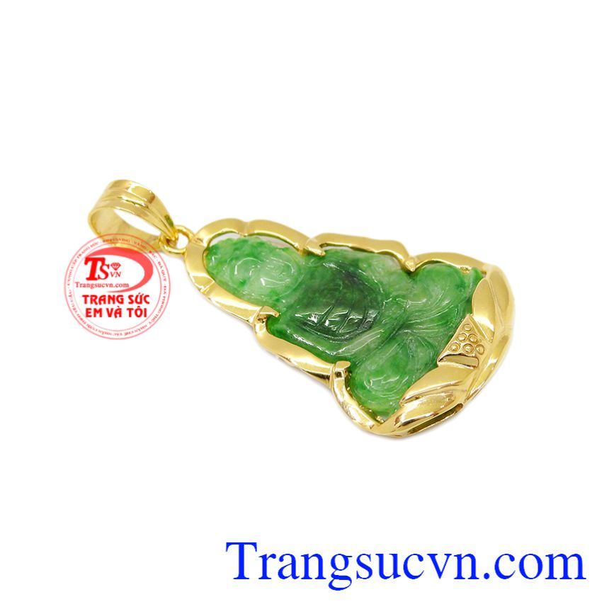 Mặt Phật bọc vàng 14k đẹp, Mặt Phật bọc vàng