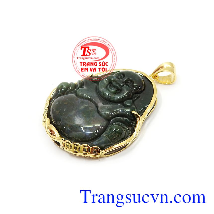 Mặt phật di lặc kim tiền, Mặt Phật Bọc Vàng