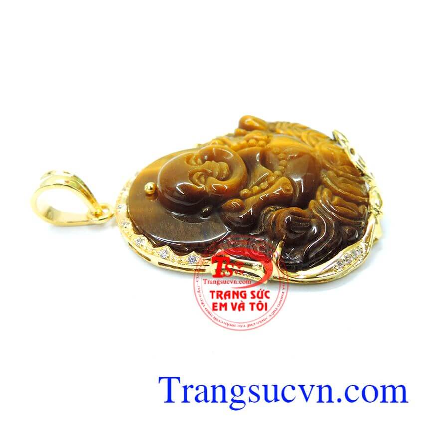 Mặt phật mệnh mộc, Mặt phật bọc vàng Mặt phật mệnh mộc, Mặt phật bọc vàng