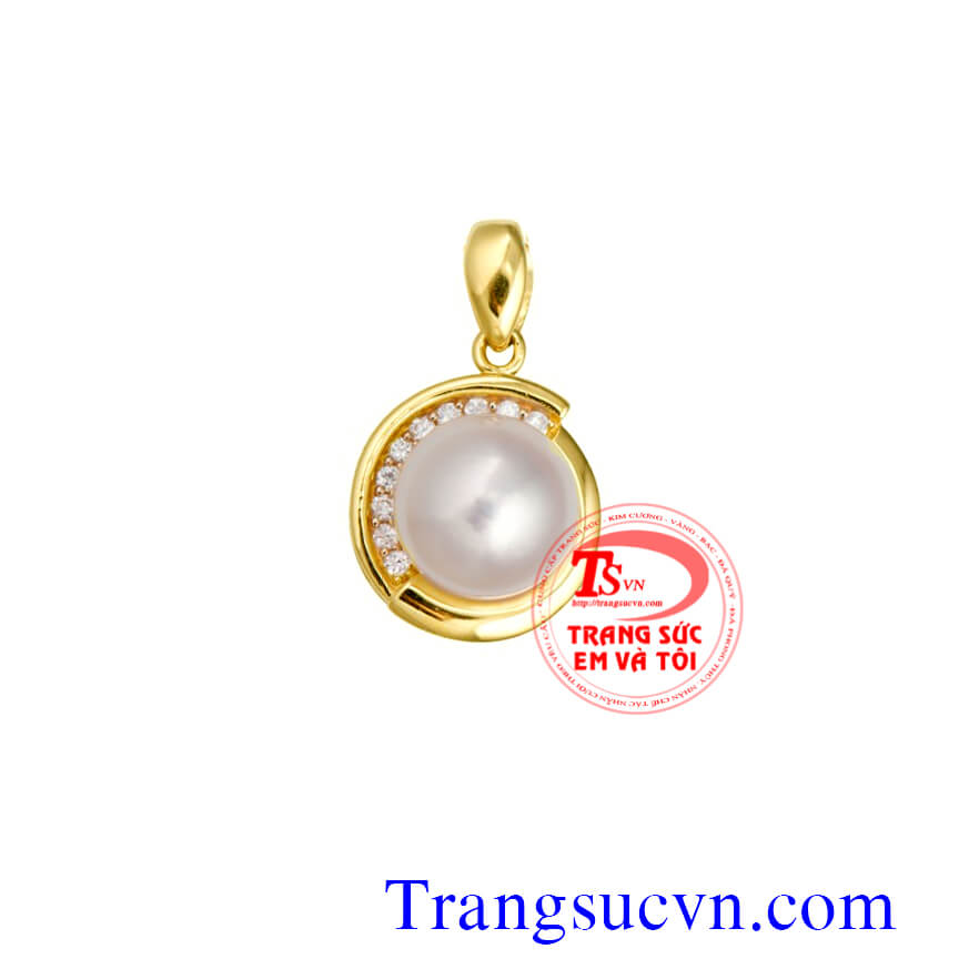 Ngọc trai đẹp vàng 18k, Mặt dây ngọc trai Ngọc trai đẹp vàng 18k, Mặt dây ngọc trai