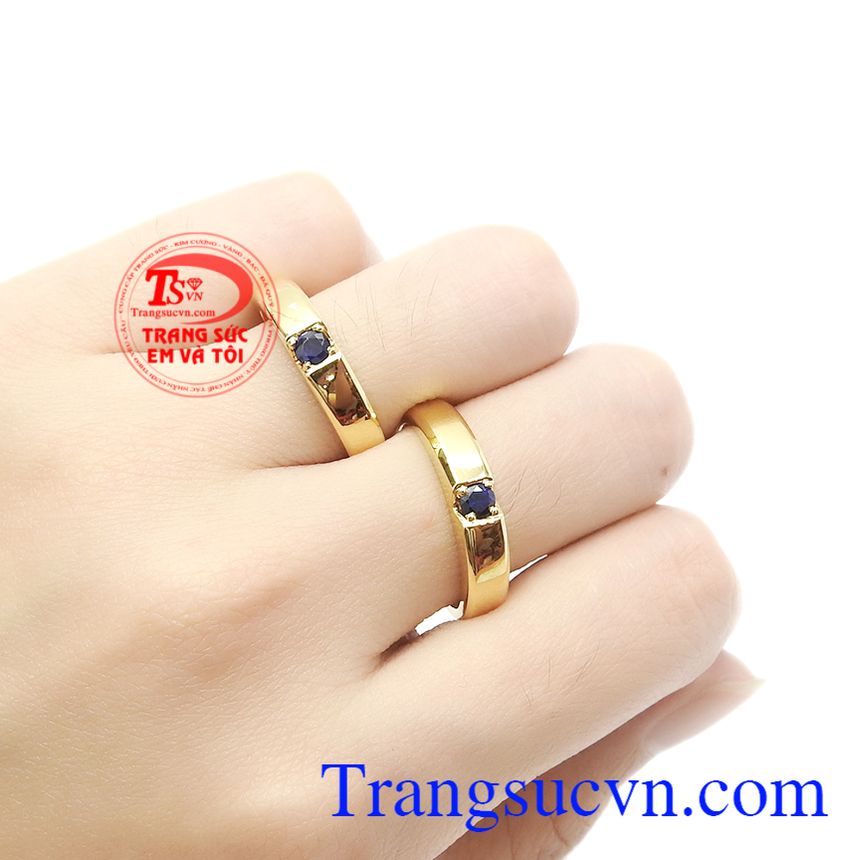 Nhẫn cưới saphir yêu thương, Nhẫn cưới theo mệnh