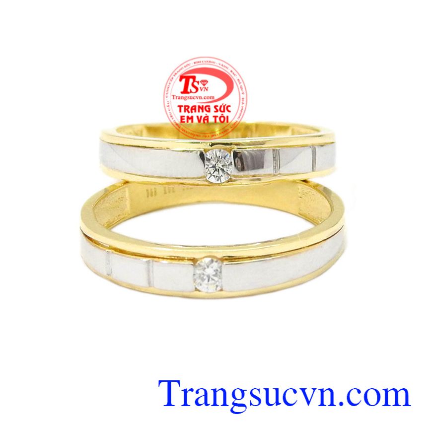 Nhẫn cưới vàng chung đôi, Nhẫn cưới vàng tây Nhẫn cưới vàng chung đôi, Nhẫn cưới vàng tây
