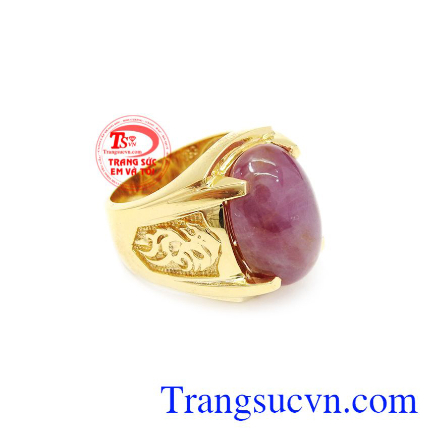 Nhẫn nam Ruby sao vàng 14k, Nhẫn nam Ruby Nhẫn nam Ruby sao vàng 14k, Nhẫn nam Ruby