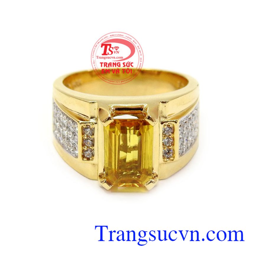Nhẫn nam sapphire chất lượng cao,  Nhẫn nam Sapphire