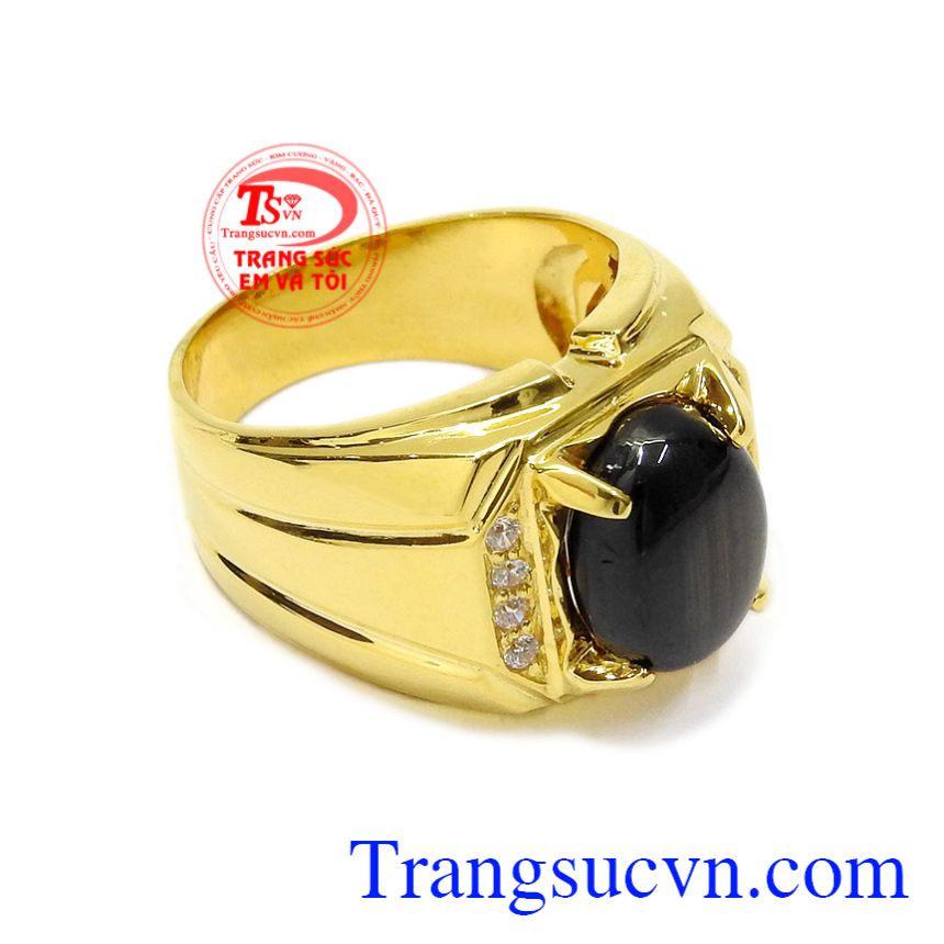 Nhẫn nam Sapphire phong độ, Nhẫn nam Sapphire Nhẫn nam Sapphire phong độ, Nhẫn nam Sapphire