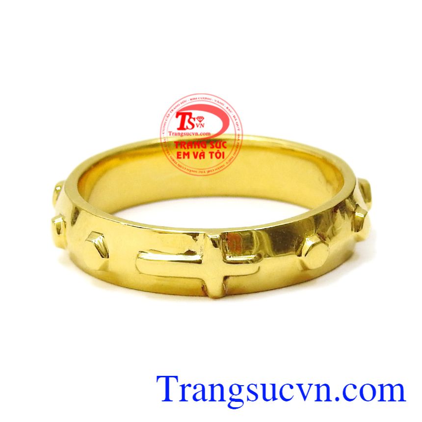 Nhẫn nam vàng thánh giá, Nhẫn công giáo Nhẫn nam vàng thánh giá, Nhẫn công giáo