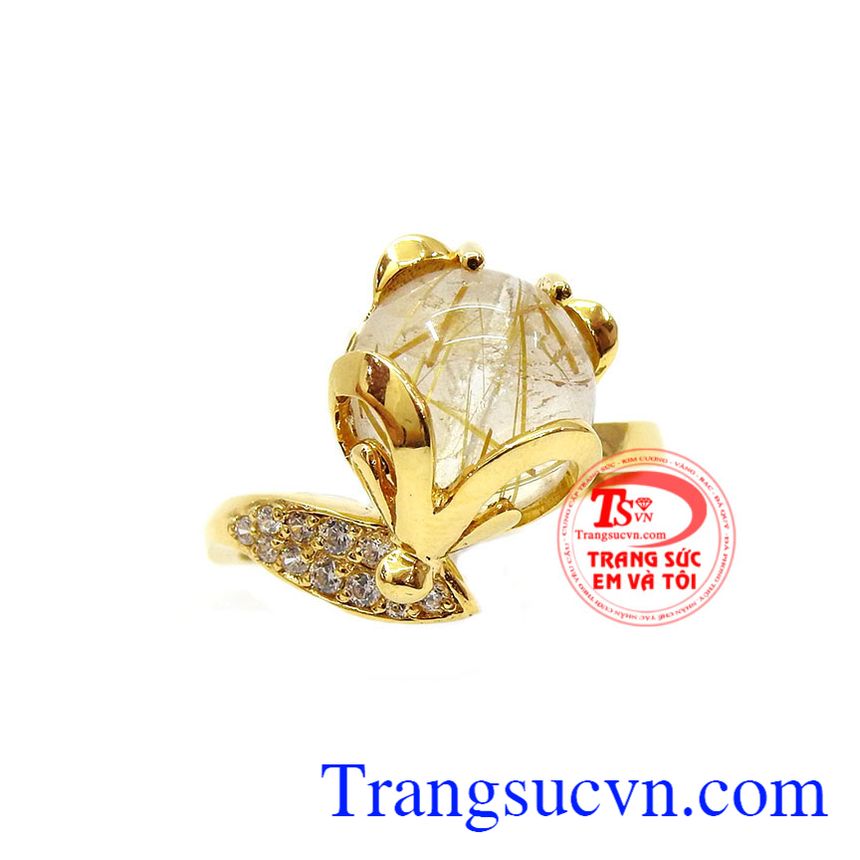 Nhẫn nữ hồ ly thạch anh tóc, Nhẫn Nữ Vàng