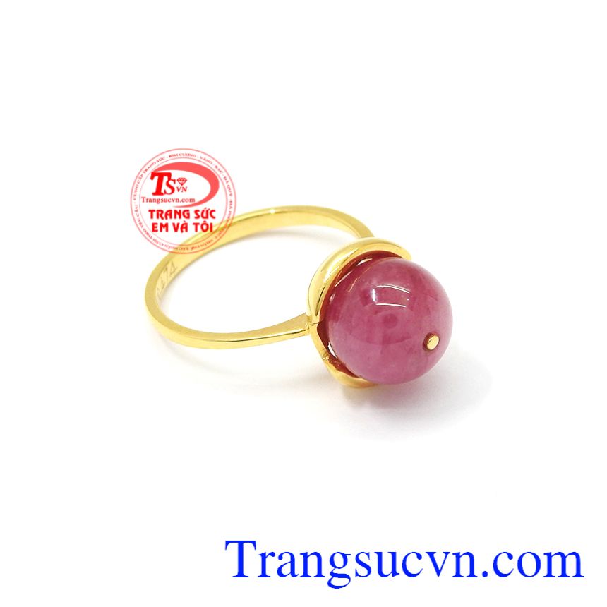 Nhẫn nữ Ruby vàng 14k đẹp, Nhẫn nữ đá quý Nhẫn nữ Ruby vàng 14k đẹp, Nhẫn nữ đá quý