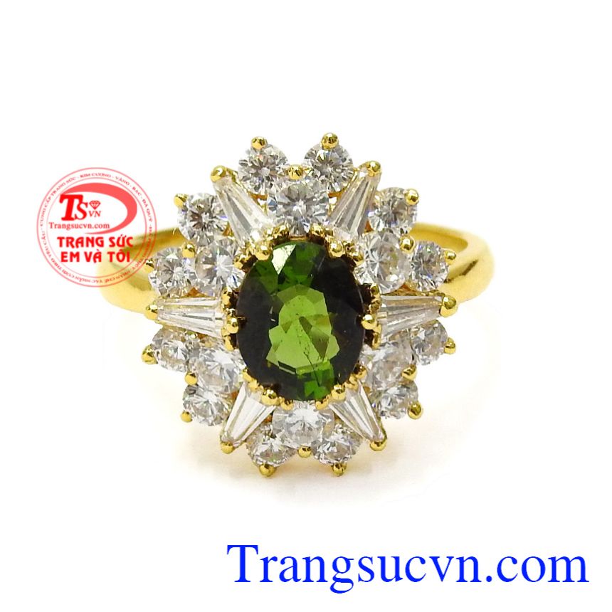 Nhẫn nữ Tourmaline sang trọng, Nhẫn nữ Tourmaline