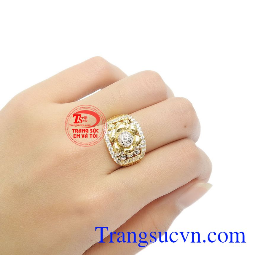  Nhẫn nữ vàng 10k thời trang, Nhẫn nữ vàng