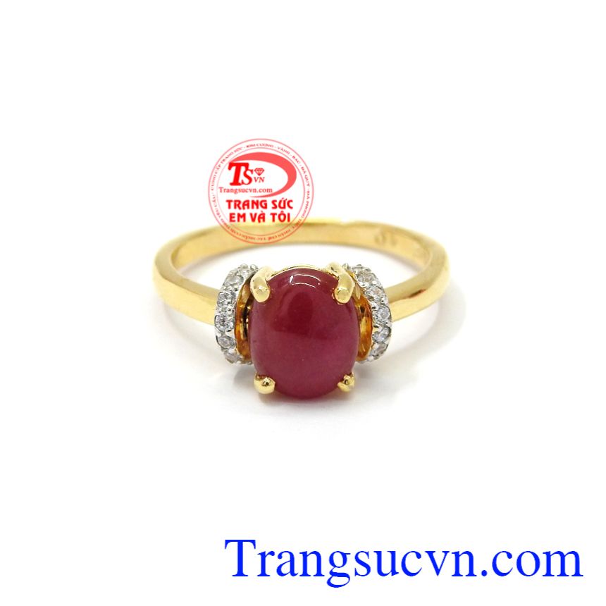 Nhẫn nữ vàng 14k Ruby, Nhẫn nữ Ruby Nhẫn nữ vàng 14k Ruby, Nhẫn nữ Ruby