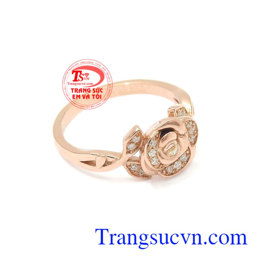 Nhẫn nữ vàng hoa hồng, Nhẫn nữ vàng Nhẫn nữ vàng hoa hồng, Nhẫn nữ vàng
