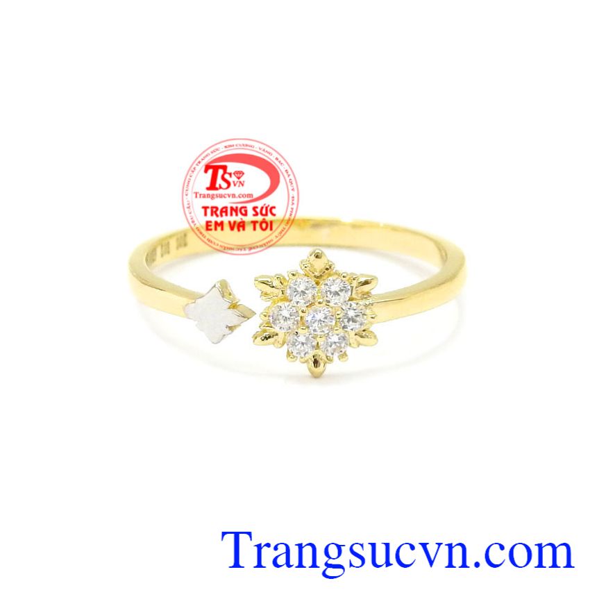 Nhẫn nữ vàng hoa tuyết, Nhẫn nữ vàng Nhẫn nữ vàng hoa tuyết, Nhẫn nữ vàng