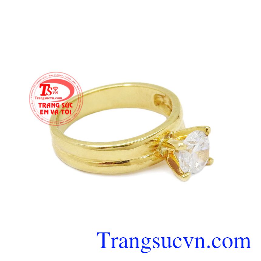 Nhẫn nữ vàng lấp lánh, Nhẫn nữ vàng tây Nhẫn nữ vàng lấp lánh, Nhẫn nữ vàng tây