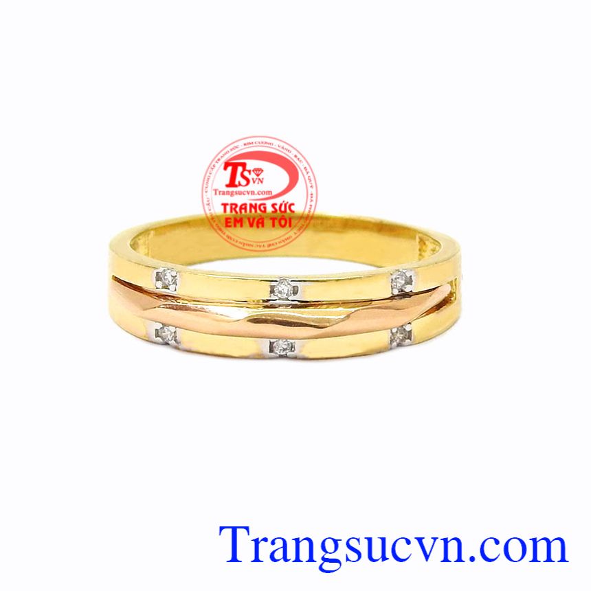 Nhẫn nữ vàng thanh thoát, Nhẫn nữ vàng 18k Nhẫn nữ vàng thanh thoát, Nhẫn nữ vàng 18k