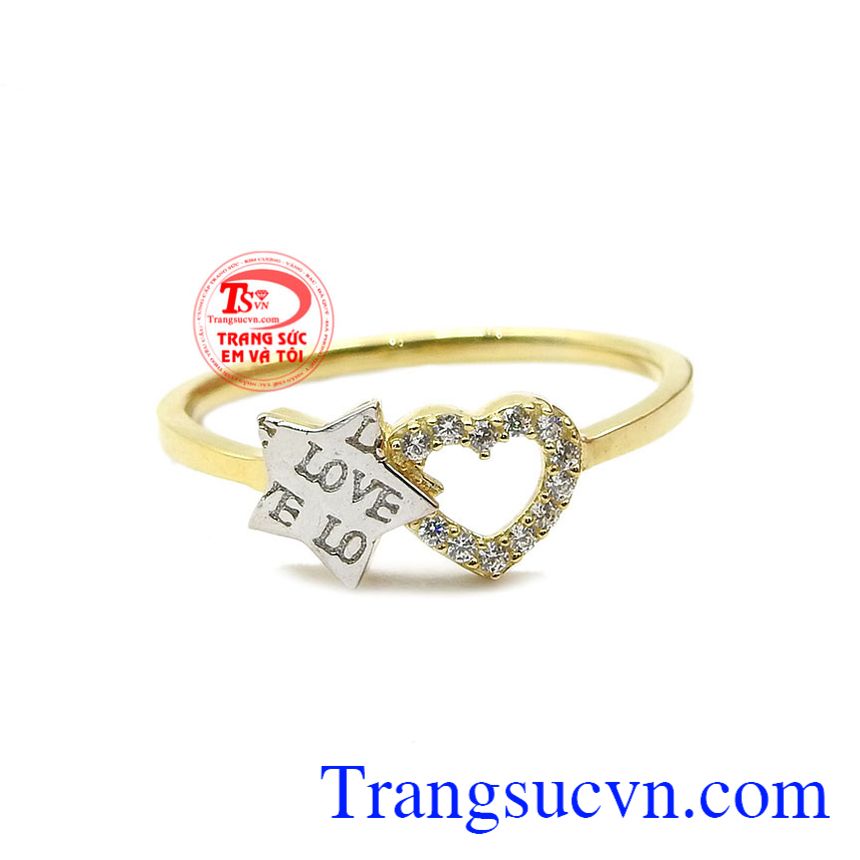Nhẫn nữ vàng tỏa sáng,Nhẫn nữ đẹp