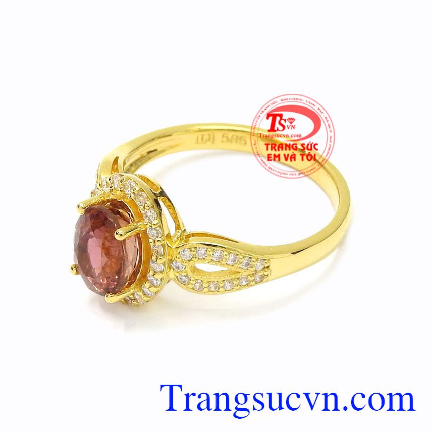 Nhẫn nữ vàng Tourmaline, Nhẫn nữ Tourmaline