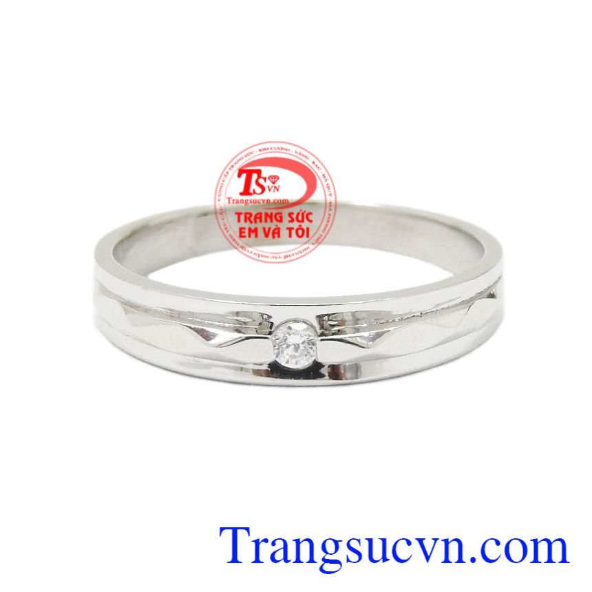 Nhẫn nữ vàng trắng chất lượng, Nhẫn nữ vàng trắng Nhẫn nữ vàng trắng chất lượng, Nhẫn nữ vàng trắng