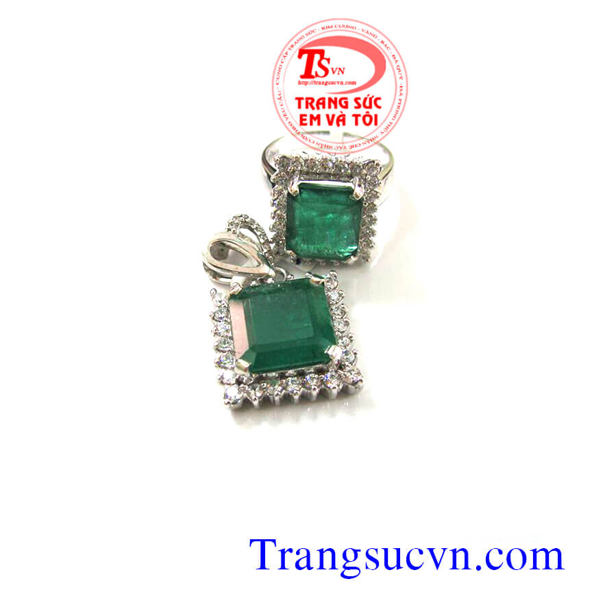 Trang Sức bộ Emerald đẹp, Trang sức bộ Trang Sức bộ Emerald đẹp, Trang sức bộ