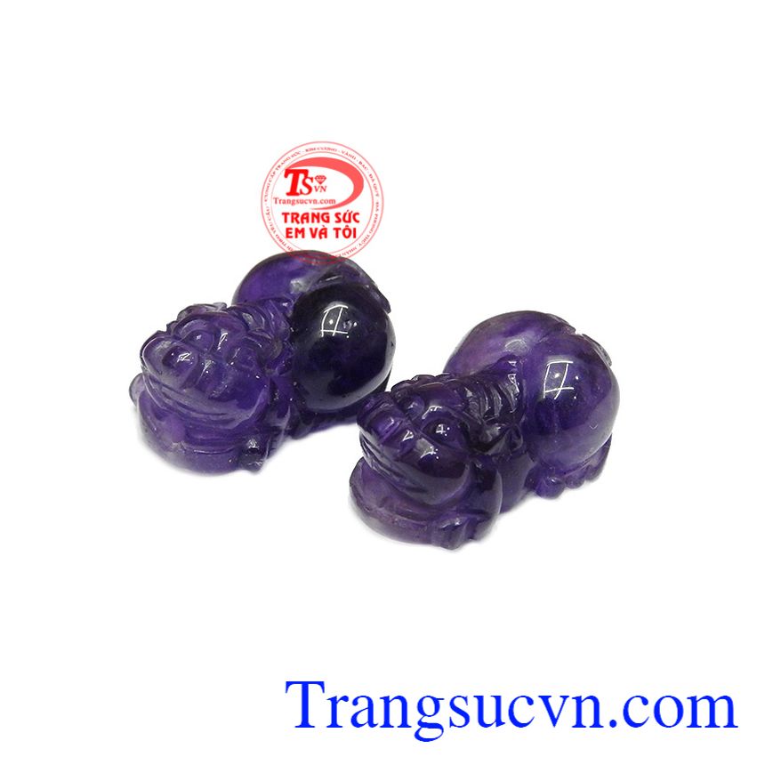 Tỳ hưu thạch anh tím mệnh hỏa Tỳ hưu thạch anh tím mệnh hỏa