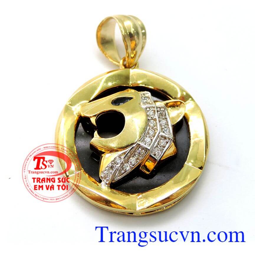 Mặt Cọp, mặt dây hình mặt cọp mạnh mẽ.