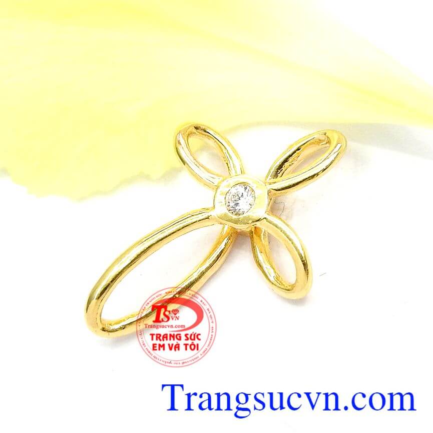 Mặt th&aacute;nh gi&aacute; hồng &acirc;n, mặt d&acirc;y nữ phong c&aacute;ch, Mặt d&acirc;y v&agrave;ng 10k.