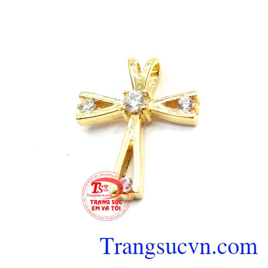 Mặt Th&aacute;nh Gi&aacute; v&agrave;ng đẹp, mặt d&acirc;y nữ trang nh&atilde;, mặt d&acirc;y v&agrave;ng 10k.