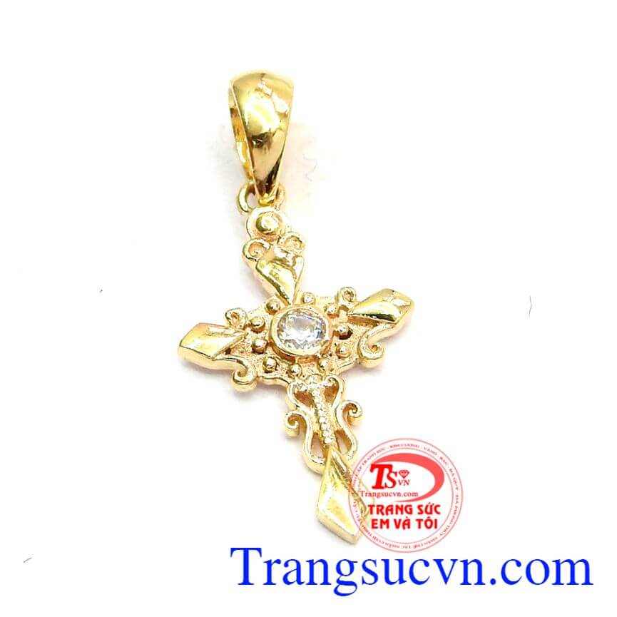 Mặt V&agrave;ng Th&aacute;nh Gi&aacute;, mặt d&acirc;y nữ, mặt d&acirc;y v&agrave;ng 10k.