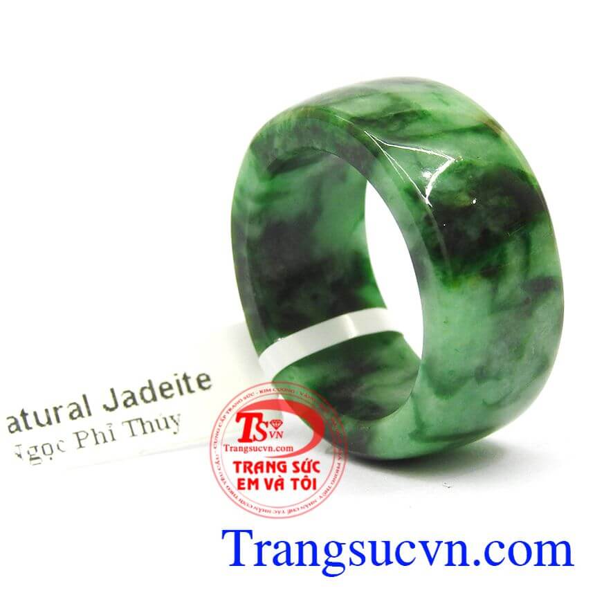 Nhẫn ngọc cẩm thạch phú quý, Nhẫn ngọc đẹp, Ngọc phỉ phúy cao cấp