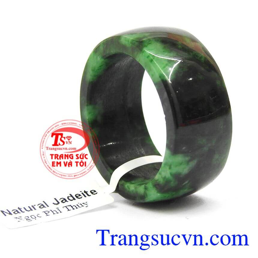Nhẫn ngọc phỉ th&uacute;y cao cấp, Ngọc phỉ th&uacute;y thi&ecirc;n nhi&ecirc;n, Nhẫn ngọc đẹp.