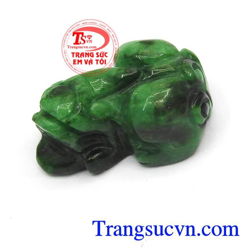 Tỳ hưu làm mặt dây, tỳ hưu ngọc cẩm thạch thiên nhiên, tỳ hưu ngọc bền đẹp.