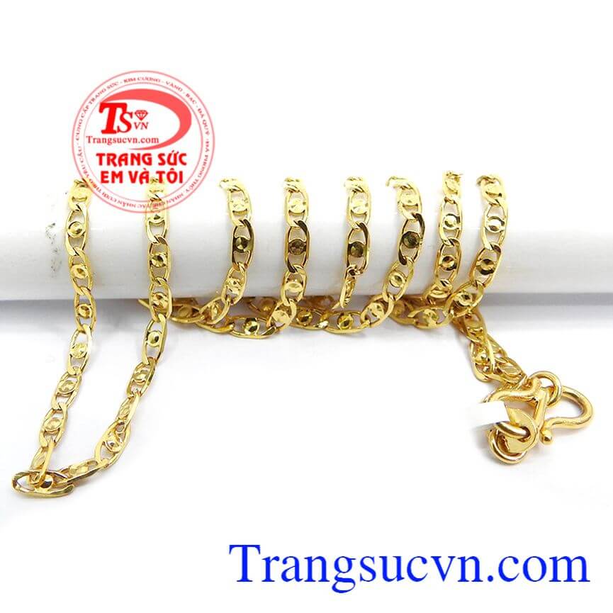 D&acirc;y chuyền nữ v&agrave;ng t&acirc;y mảnh, D&acirc;y chuyền v&agrave;ng t&acirc;y thiết kế đẹp mắt, D&acirc;y chuyền nữ v&agrave;ng t&acirc;y